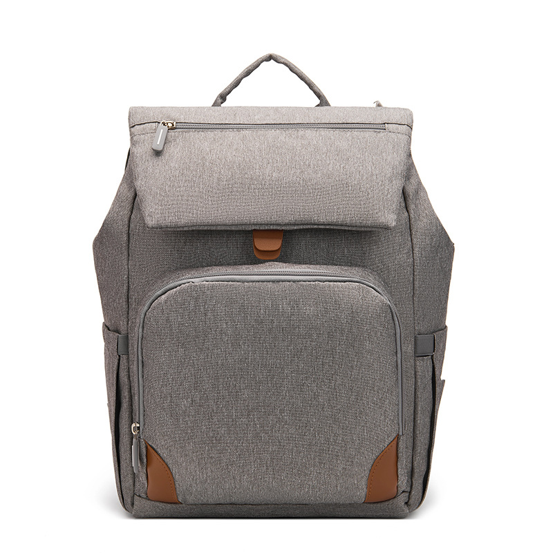 Fashion Diaper Bag With Bed Waterproof Nappy Bag Backpack Multifunctional Diaper Bag