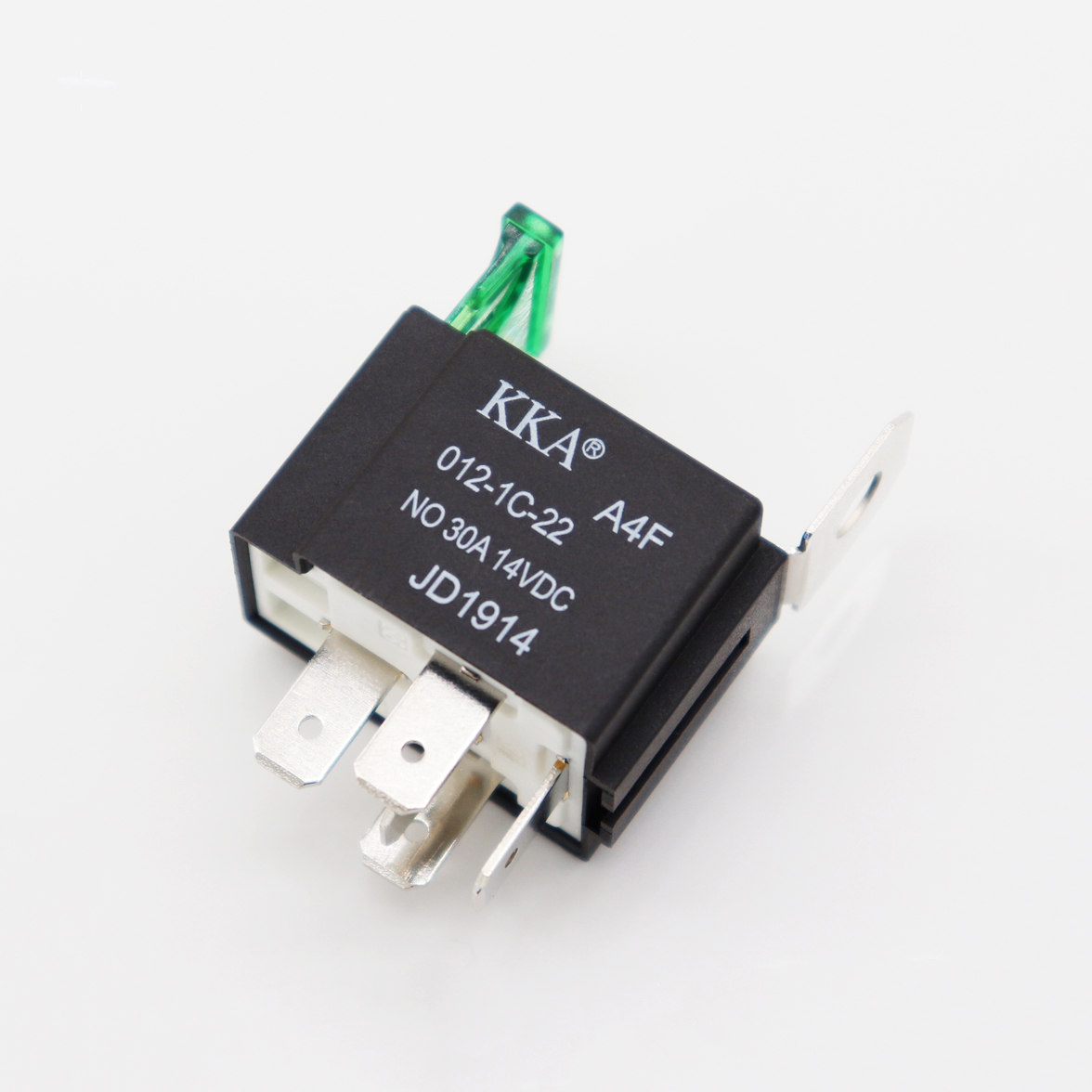 KKA-A4F 30A Automotive Fuse Relay 12V 5 pin, for Car Truck Motor Boat Fan, JD1914 Car Relay