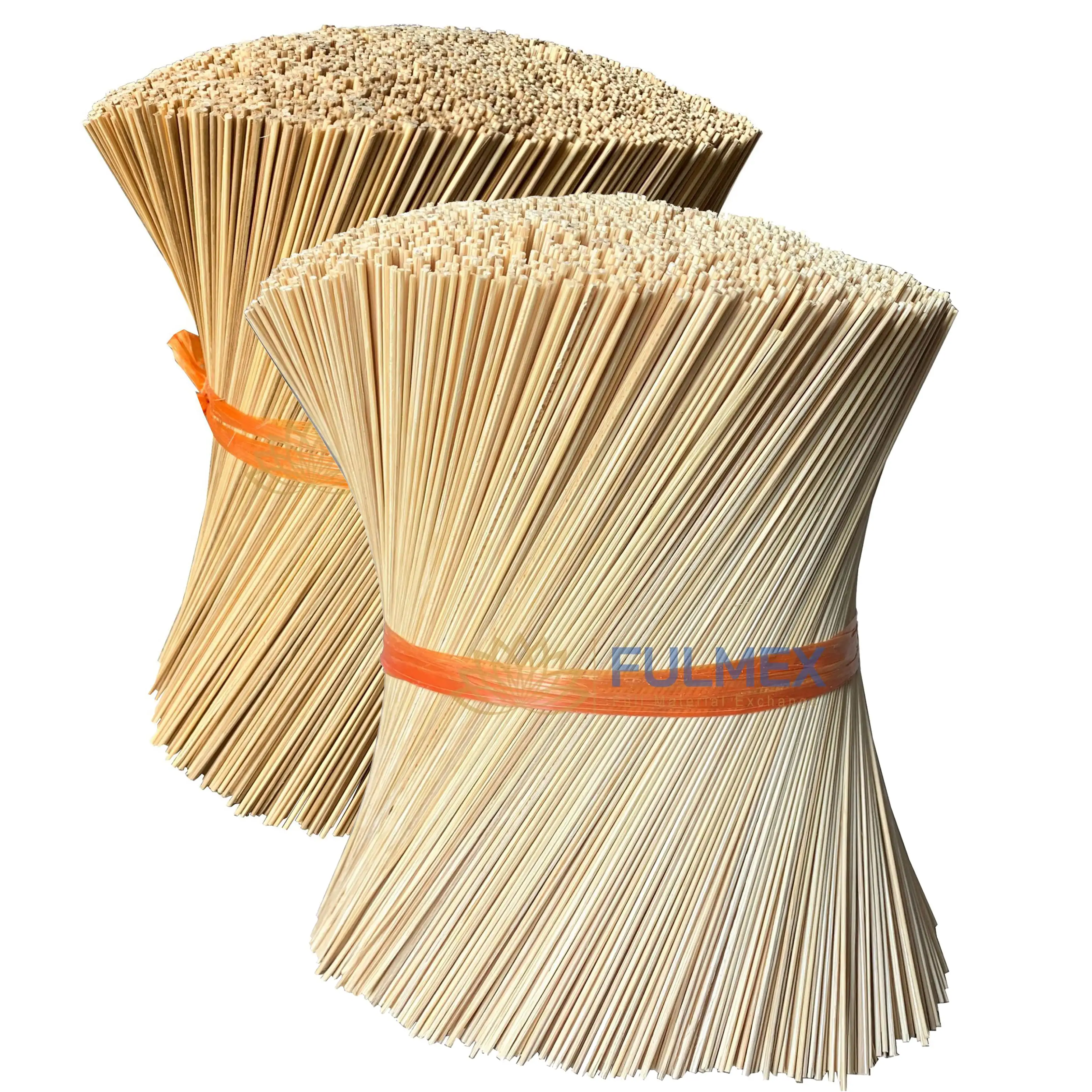 8" 9" 12" round bamboo sticks for making incense long bamboo sticks agarbatti