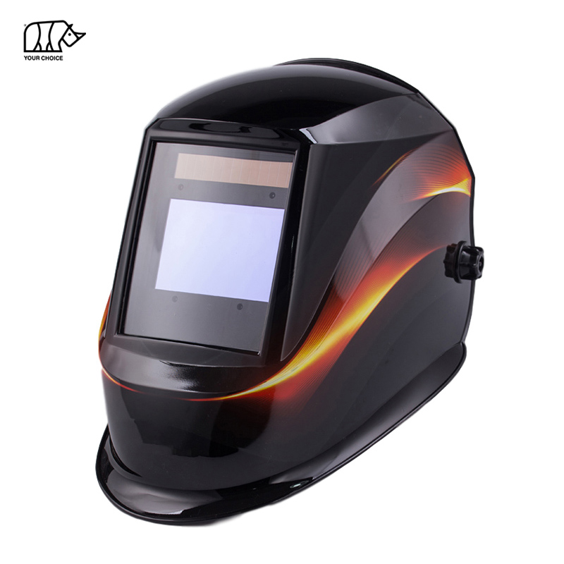 IW26000 Сертификат CE Замена батареи 1/1/1 Большой Просмотр шлифовальный цифровой сварочный защитный шлем