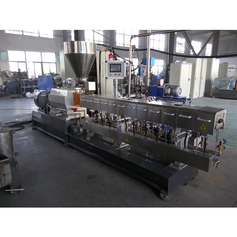 Plastic PET Recycling Flakes To Granules Production Machine Line