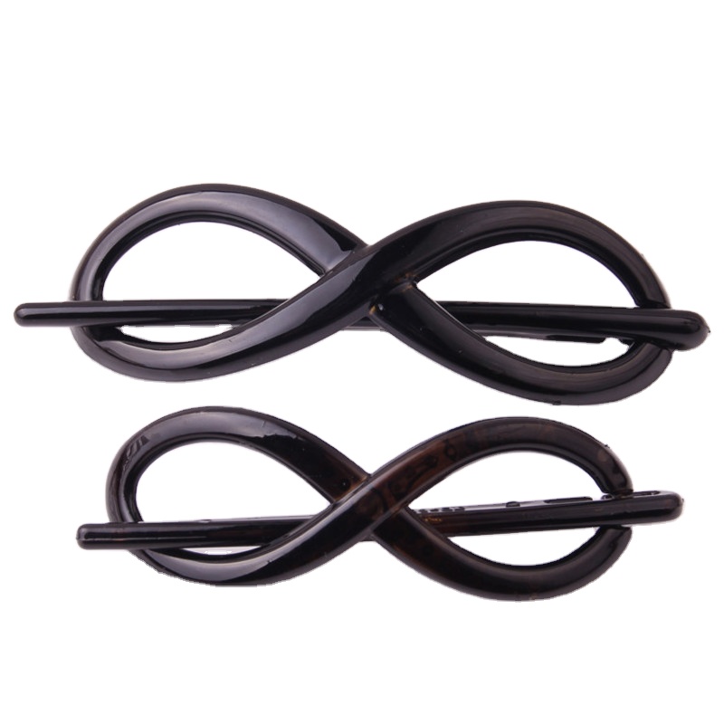 Wholesale Plastic Combs And Sticks Simple Black Transparent Hair Stick For Women DIY Hair Accessories Parts Fashion Hairpins