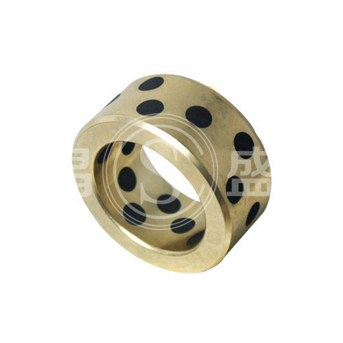 Cast Bronze Solid Lubricant Bearings   Plate Standard Size Chemical Resistant for Railways