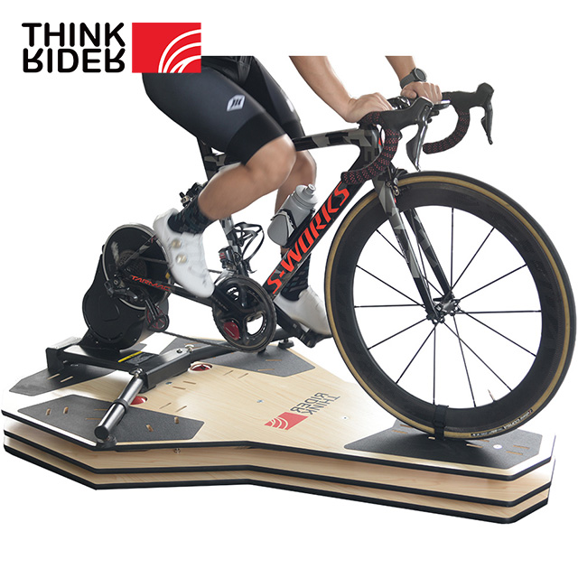 ThinkRider 3 Generation Indoor Bike Trainer Rocker Plate Cycling Rocker Board with 4 Directions Rocking Board