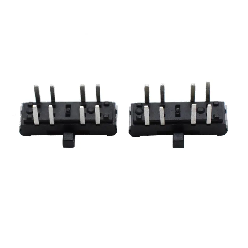 Высокая термостойкость MSK-23D18 DIP 8 pin ползунковый Переключатель зарядное устройство в металлическом корпусе слайд вкл/выкл переключатель 12V 100mA