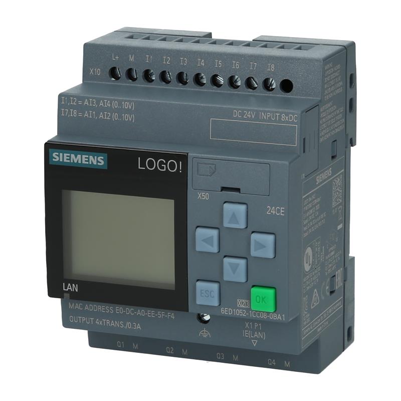 Программируемый логический контроллер 6ED1052-1CC08-0BA1 24CE Siemens PLC, 24CE 6ED1052-1CC08-0BA0 upgrade 6ED1052-1CC08-0BA1
