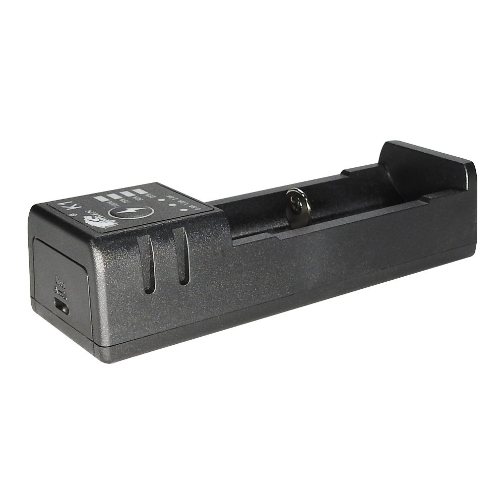 IMREN k1 Intelligent li-ion battery charger 18650 1 Slots rechargeable battery