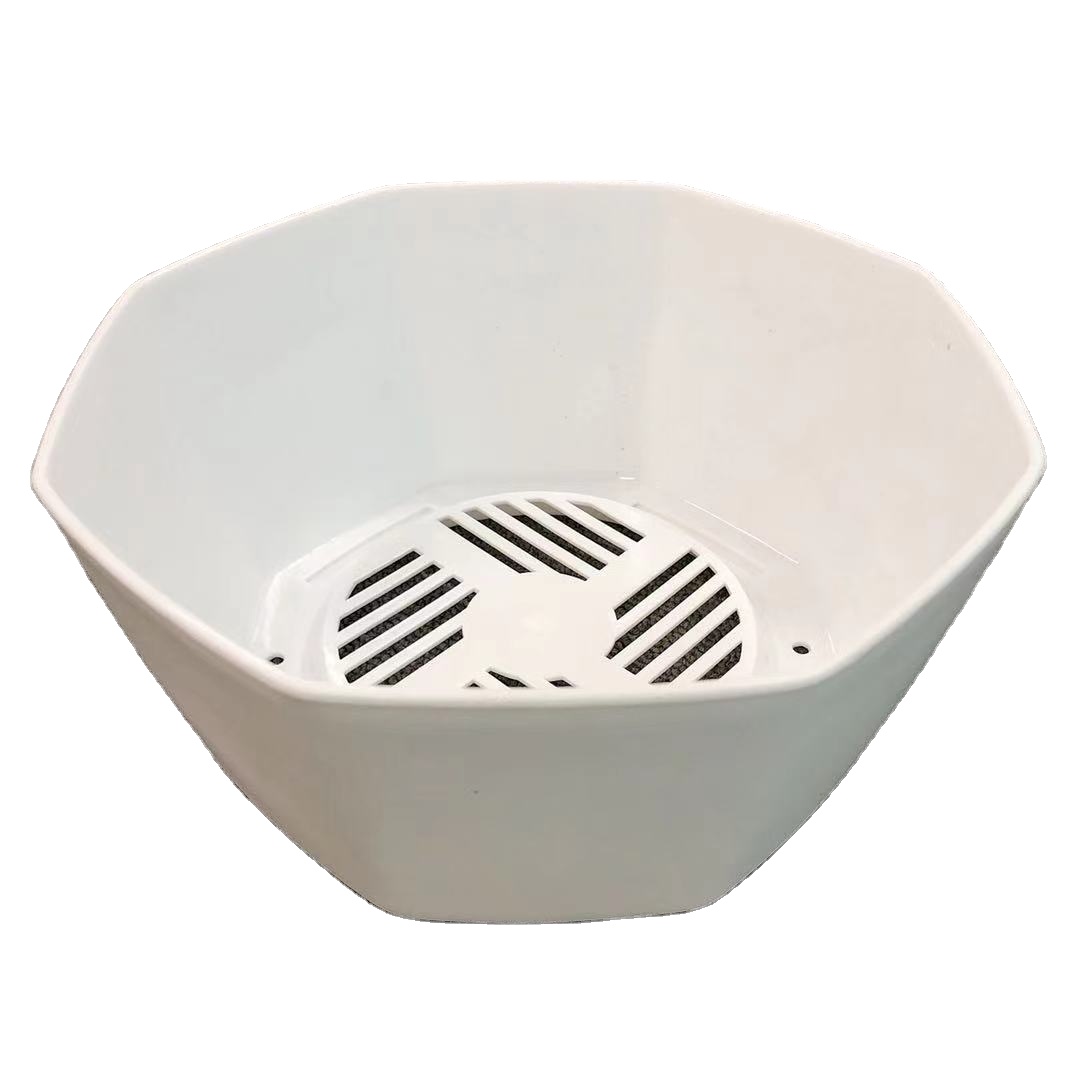Factory direct plastic pots for nursery plants white