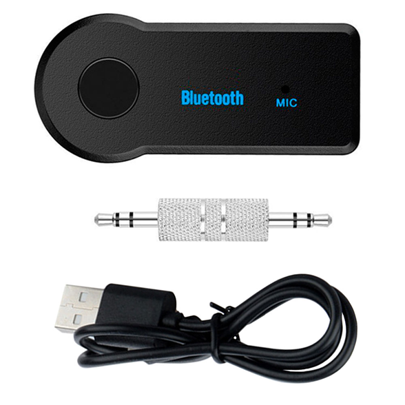 Hot Sale High Quality Blue tooth Car Receiver Aux In Adapter Wireless Car Kit