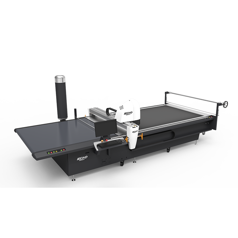 Multi-ply fabric cutting machine