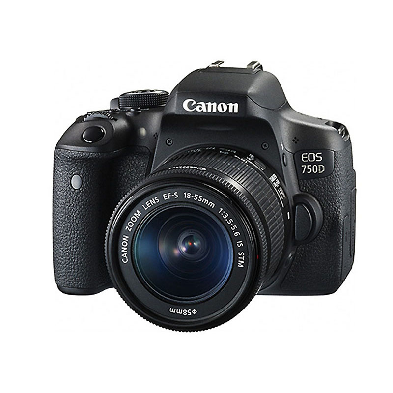 Новинка 99% для DSLR-камеры Canon EOS 750D с объективом Canon EF-S 18-55 мм f/3,5-5,6 IS STM