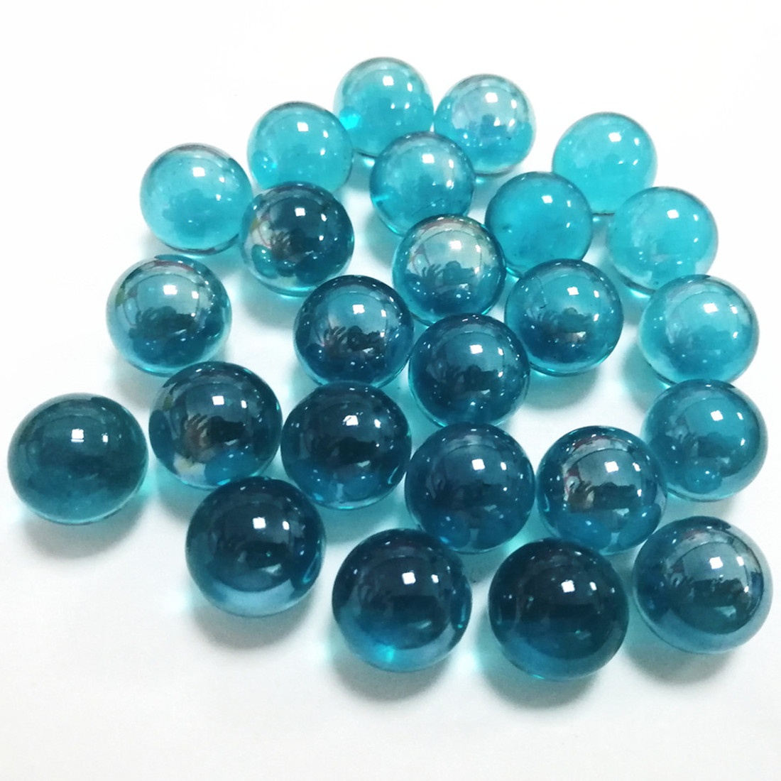 hot sale ice blue glass ball for children play