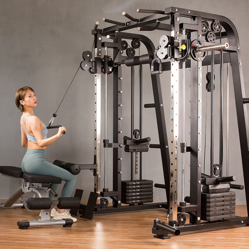 Commercialfitness gear smith machinetrainer набор оборудования для фитнеса комбинированная стойка для приседания многофункциональная рамка для птицы дракона