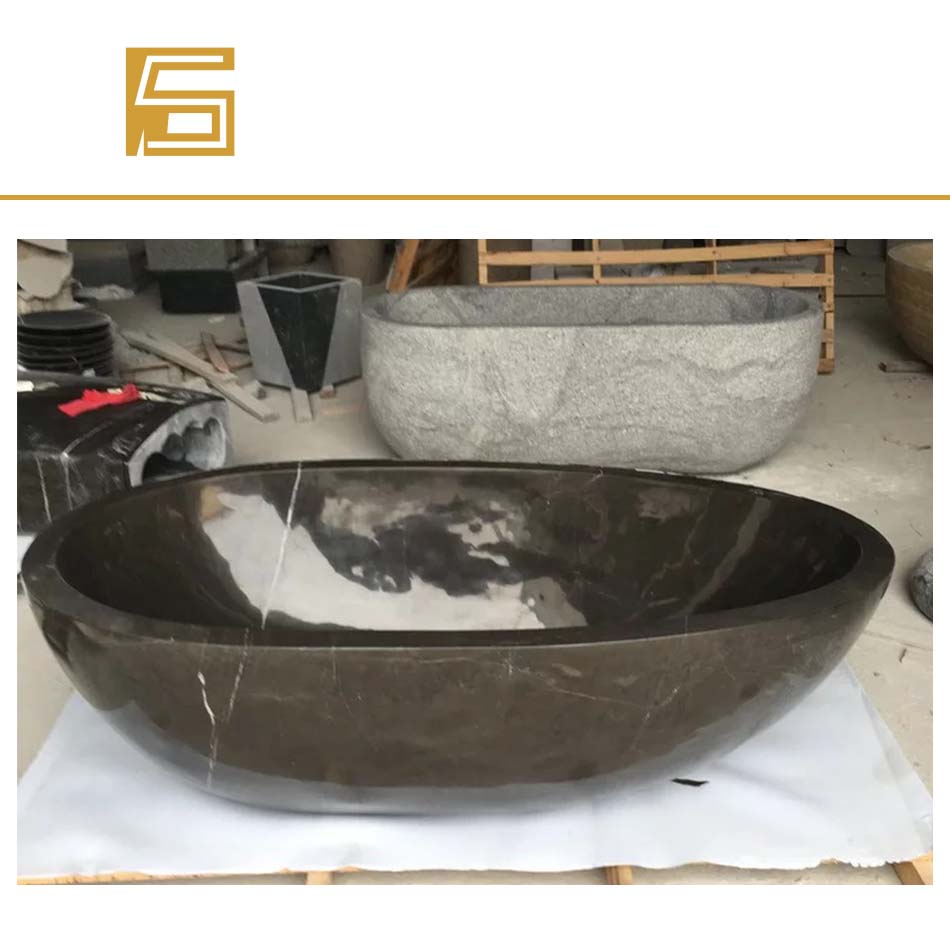 Каменная Ванна для ванной, ванна из натурального мрамора с ручной резьбой