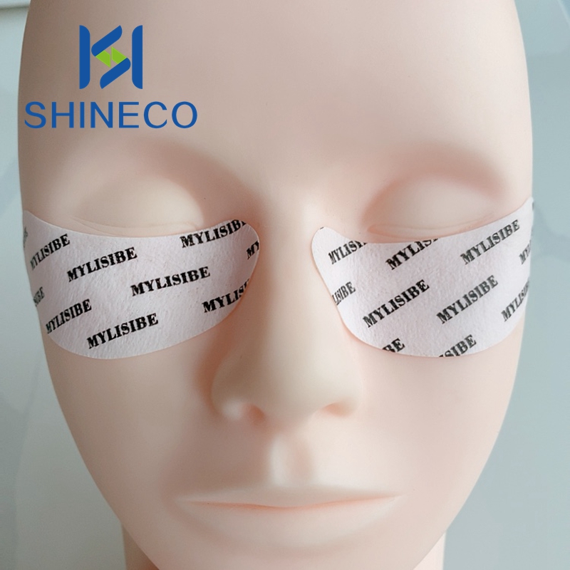 SHINECO Заводская наклейка для ресниц с логотипом под глазами, наклейки под глазами, индивидуальный логотип OEM