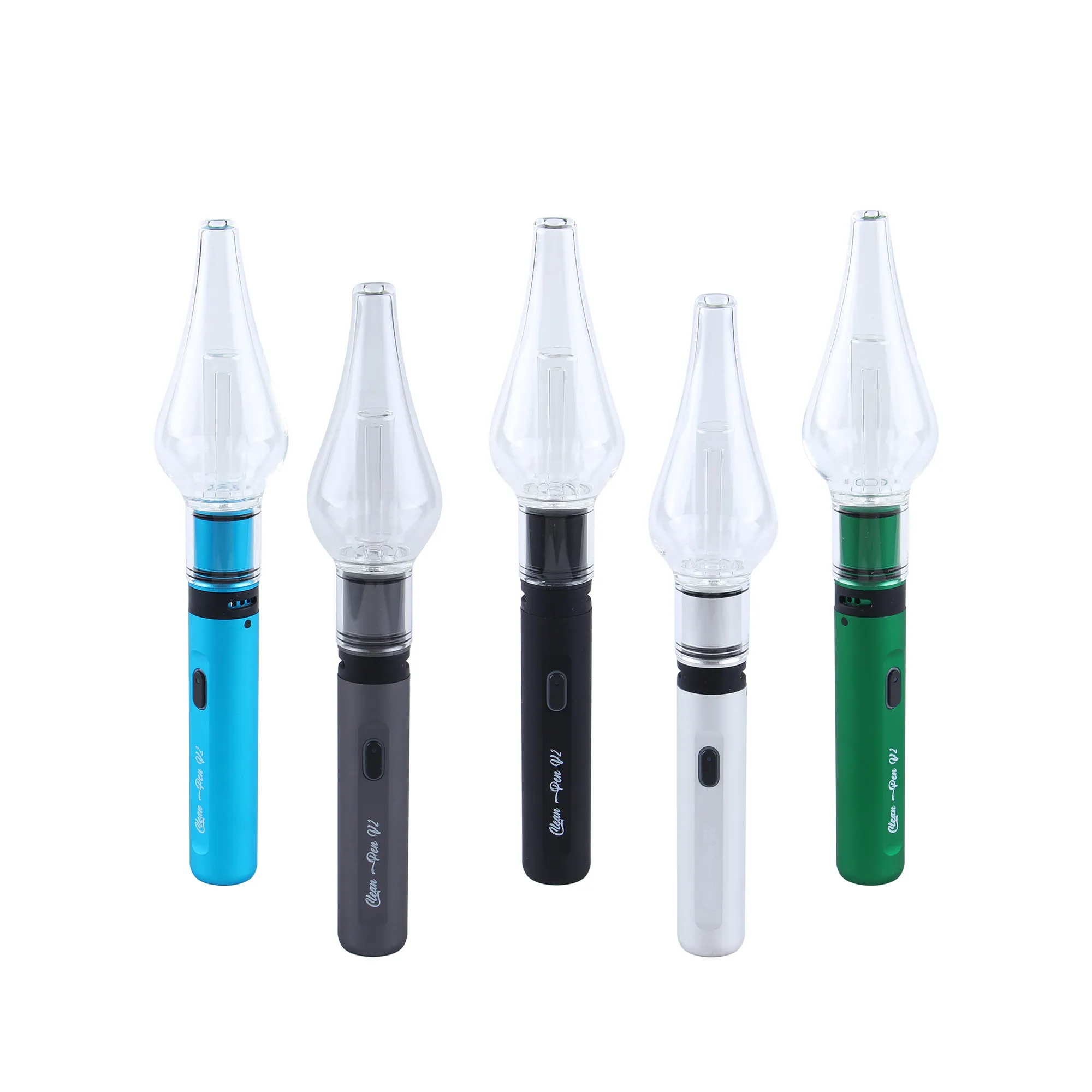 Portable Vapor Device Rechargeable Oil Wax Vaporizer Clean Pen V2 Wax Pen In Hand With 1000mah Rechargeable Battery