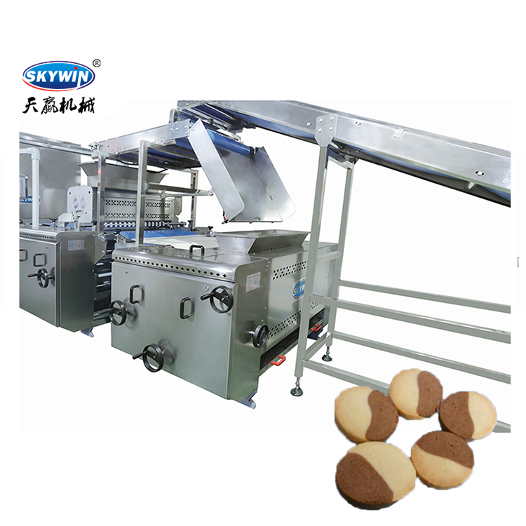 Automatic Cookies Production Line Cookie Making Machine Cookie Soft Biscuit Making Machine