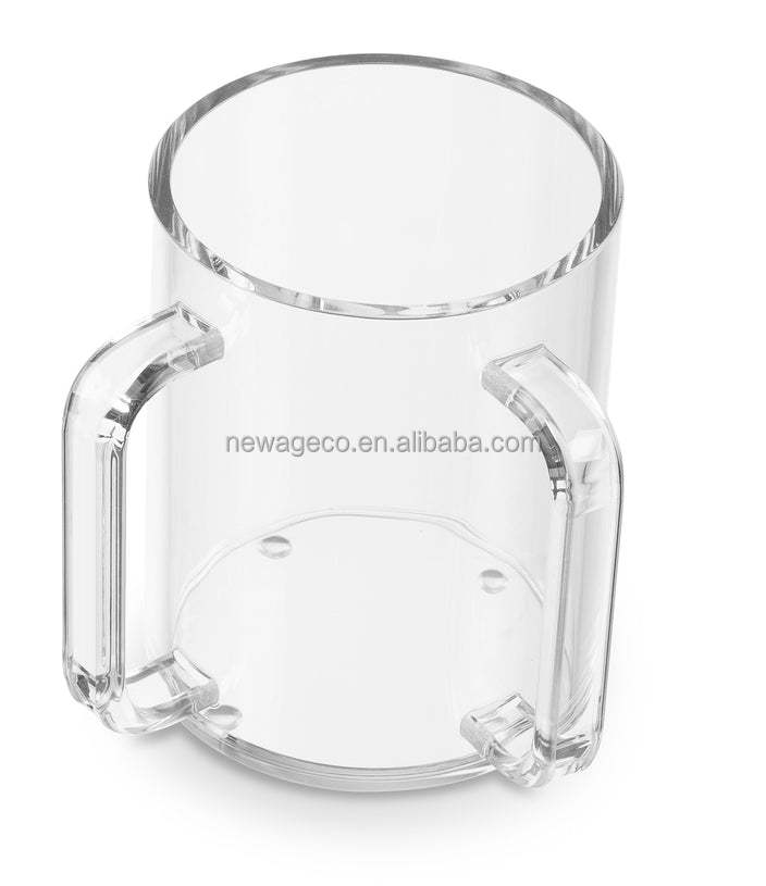 Прозрачная Круглая акриловая чашка для мытья Lucite