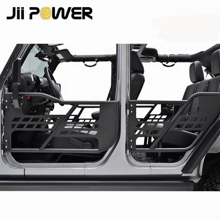 Трубчатая дверь с зеркалами заднего вида для Jeep Wrangler jk