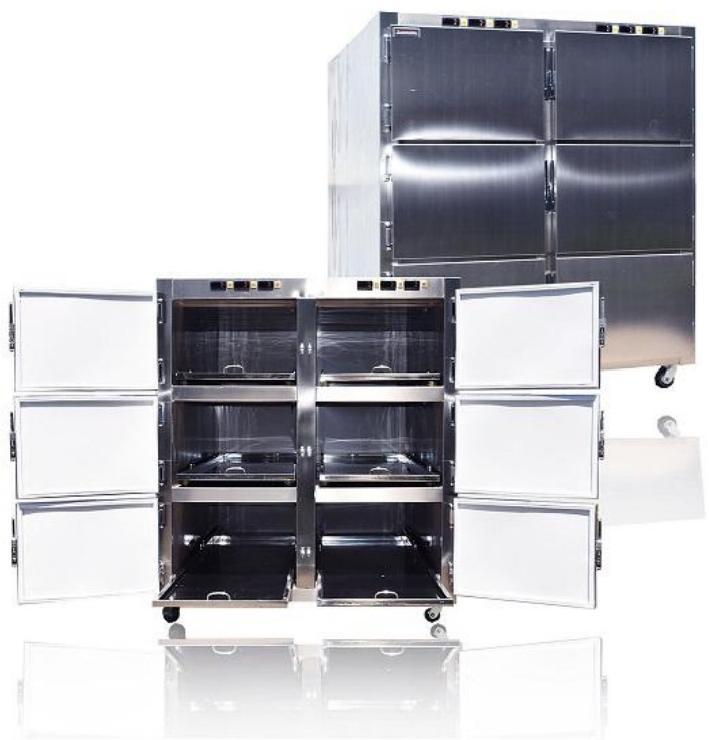 Stainless Steel Mortuary Freezer, Medical Corpse refrigerator, medical equipment