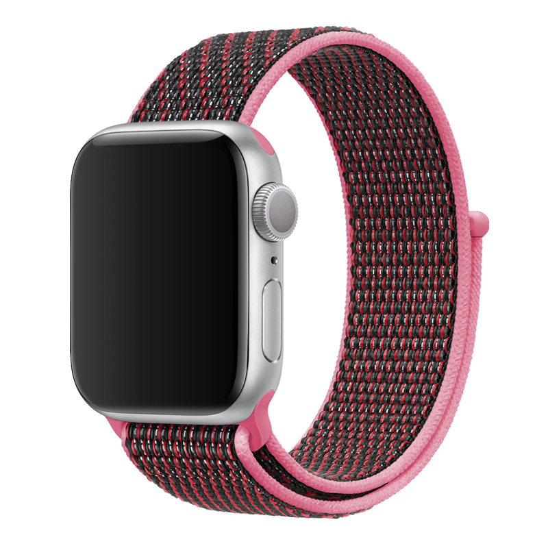 Нейлоновый спортивный бесшовный ремешок для наручных часов Apple Watch из дышащего нейлона петли часы сменный ремешок для наручных часов iWatch серии 6/iPhone SE/5/4/3 40/44 мм