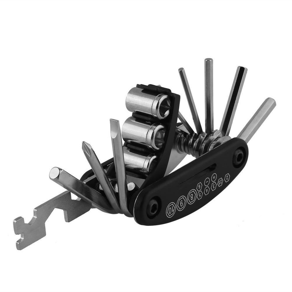 JDK велосипед Repair Tool Kit-16 в 1 Многофункциональный велосипед Fix инструменты практичный велосипед Repair Tool велосипед аксессуар