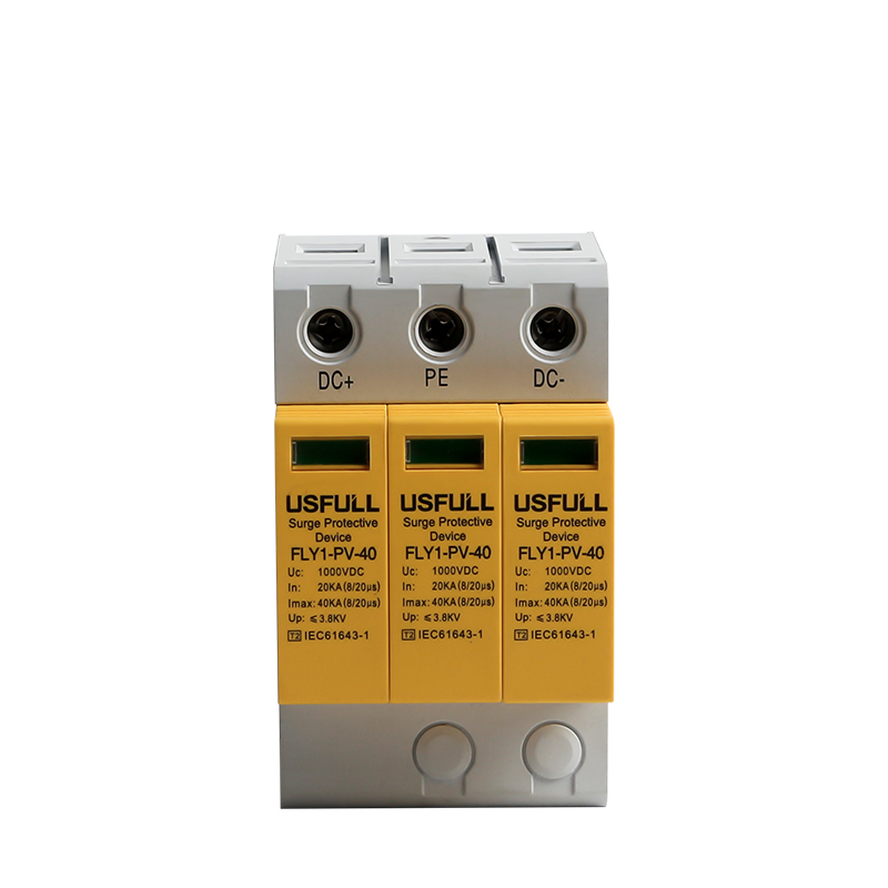 40KA 3P 1000V DC SPD для защиты от перенапряжения солнечных батарей/защиты от напряжения