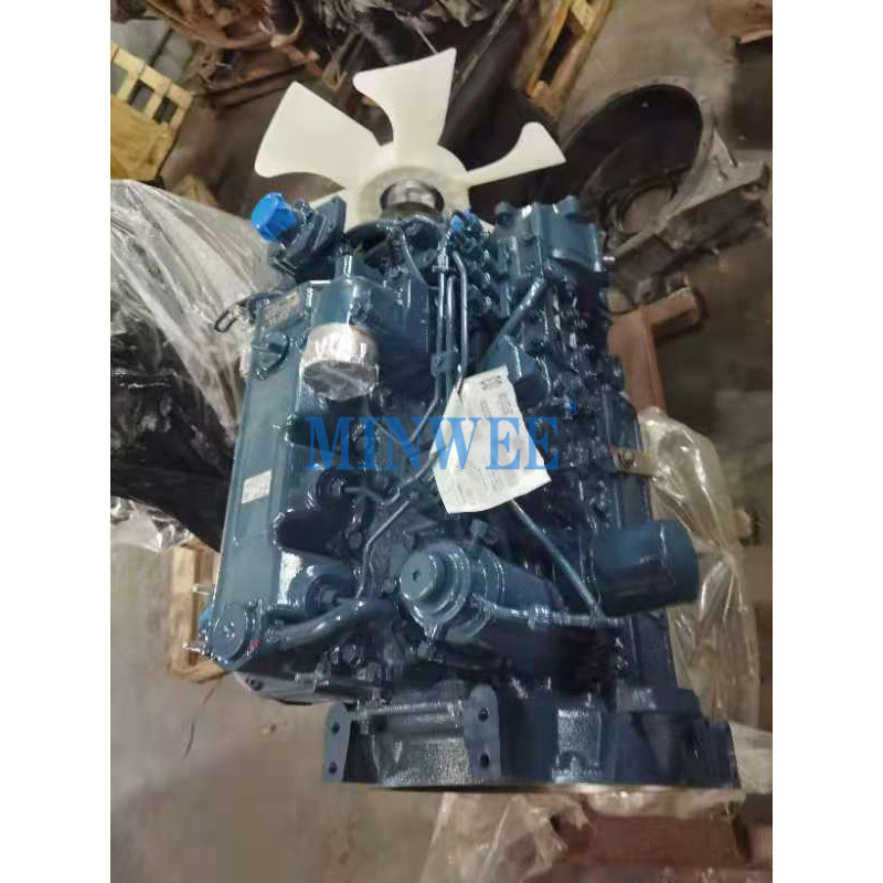 Двигатель Kubota V2203 V2403 V3307 V3300 V3600 V2203 V3800 б/у полный дизельный двигатель в сборе Запчасти для строительной техники двигатели