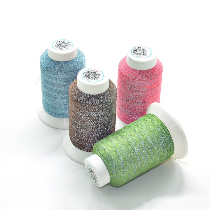 2020 new technology reflective polyester fabric yarn thread