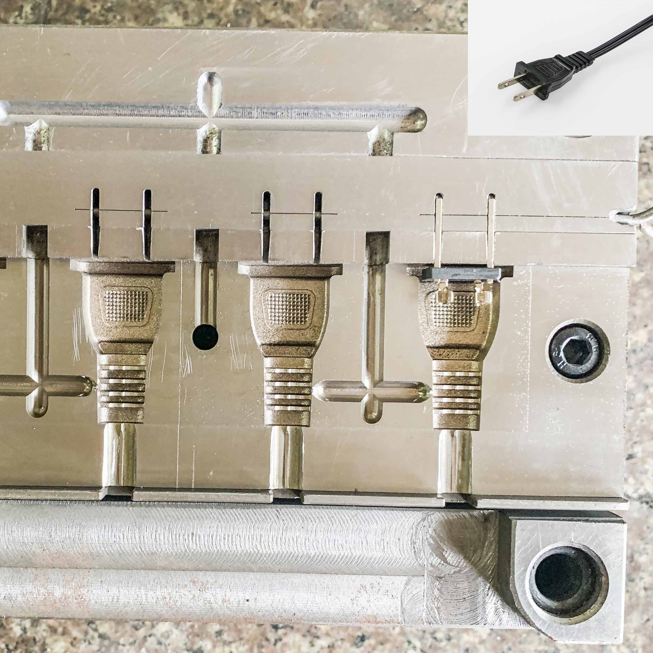 MD-14 Пластик литья под давлением AC plug mold/Великобритания plug плесень/плесень индивидуальные завод