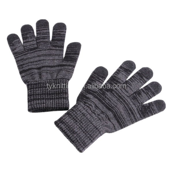 mens full finger winter touchscreen magic gloves for iphone