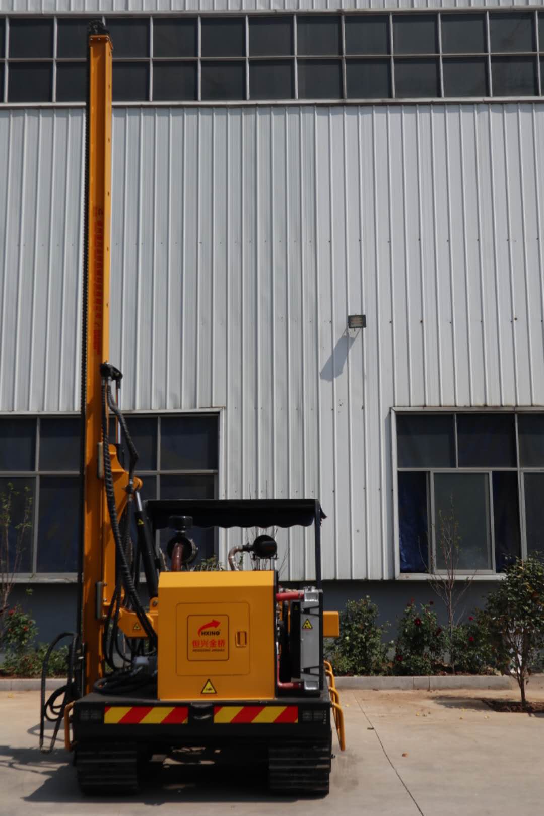 Crawler Mounted Excavator Pile Driver Attachment Deep Hole Hammer Pile Driver Machine for Sale