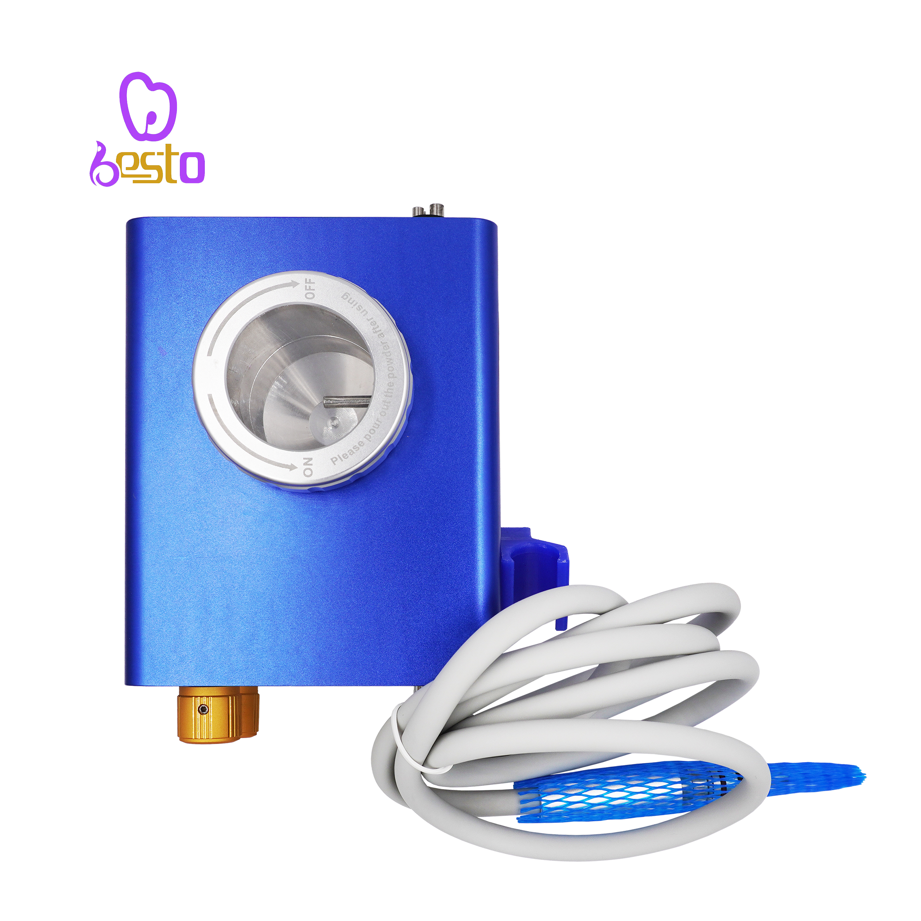 Dental Teeth Cleaning and Polishing Enamel Removal Orthodontic Sandblasting Machine Dentist Sandblasting Tooth Air Water Tools