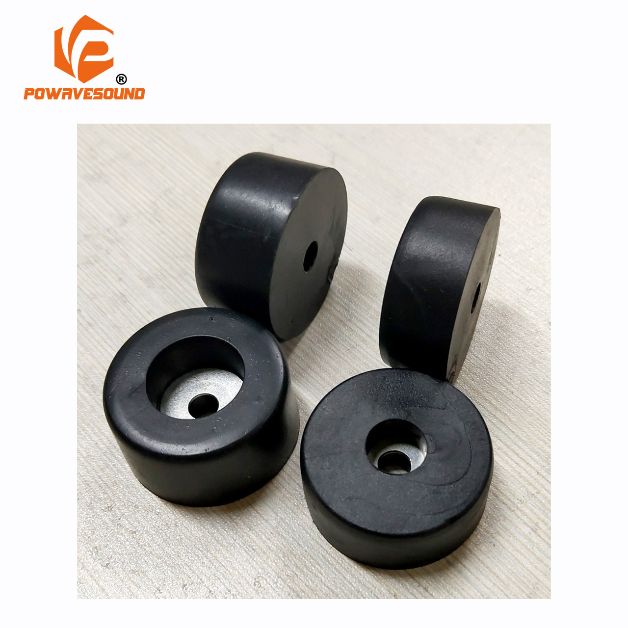 Speaker parts rubber feet professional audio accessories Shock-absorbing pad for full range speaker and subwoofer
