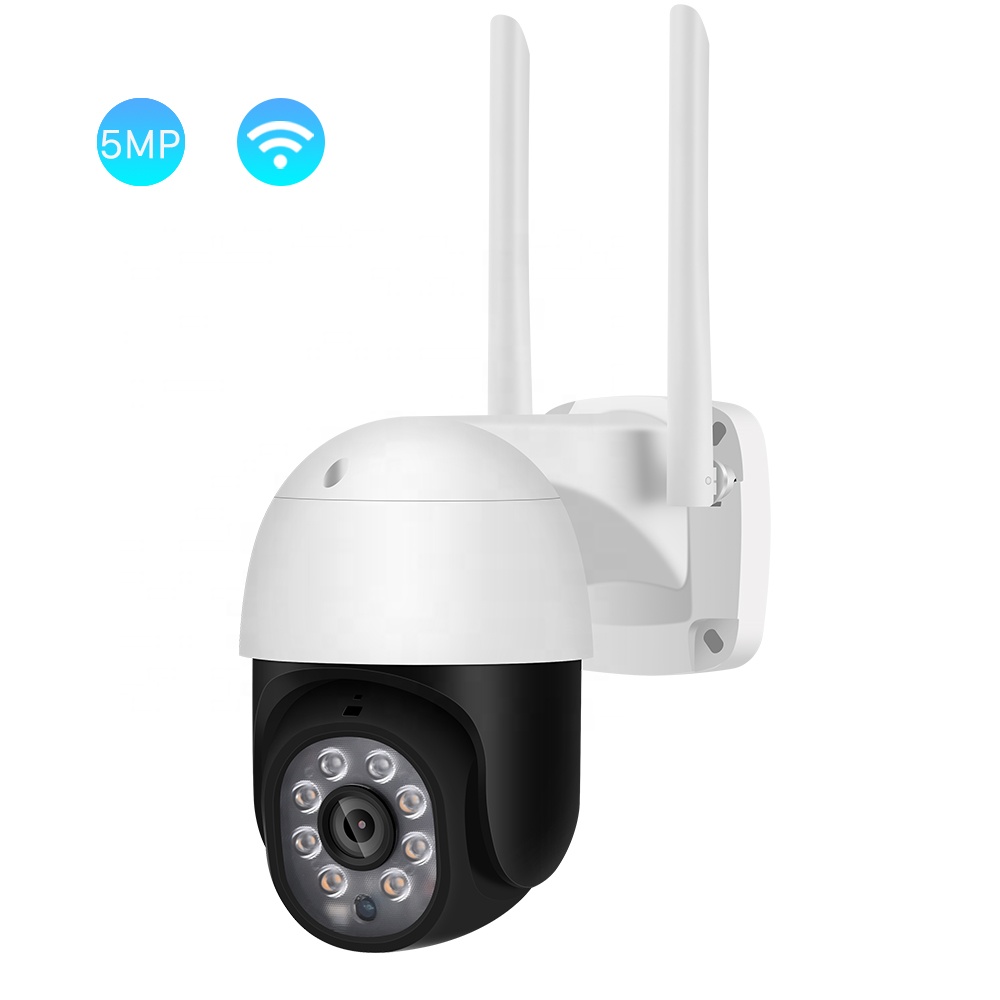 BESDER 5MP PTZ IP камера CCTV открытая камера безопасности, двухстороннее аудио 4X купольная камера беспроводная камера PTZ камера видеонаблюдения