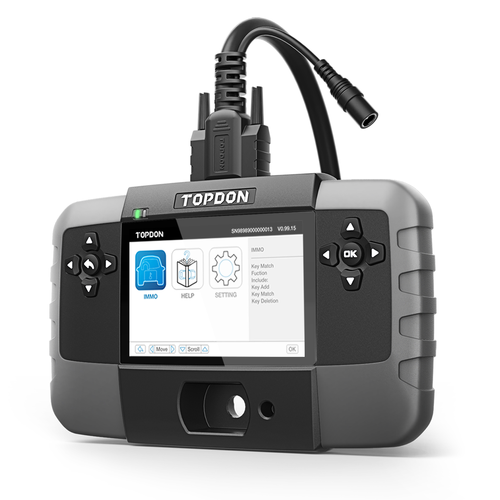 TOPDON T-NINJA 1000 AUTOMOTIVE IMMOBILIZER OBD KEY PROGRAMMER One Year Free Update Wide Vehicle Coverage