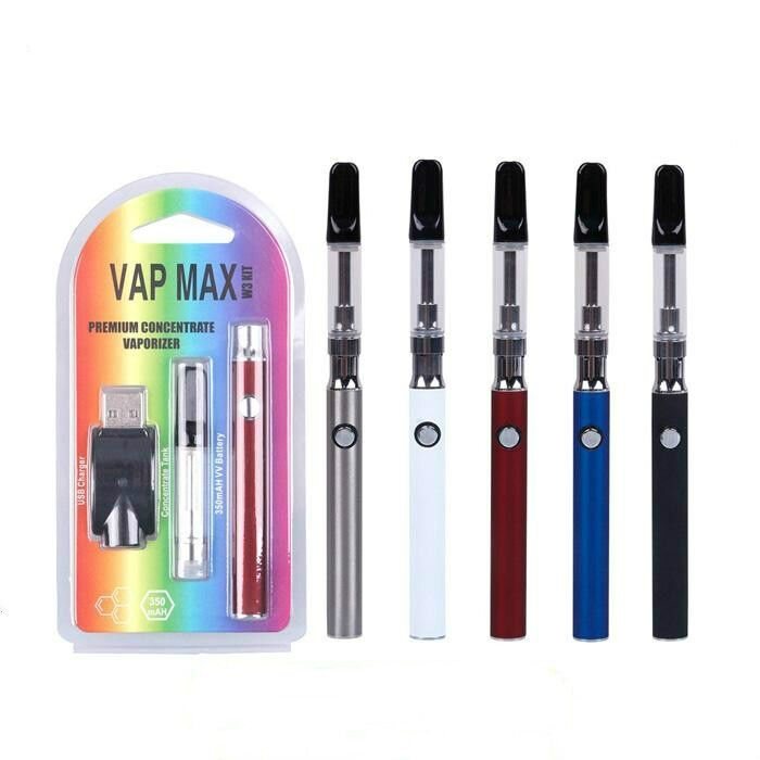 Топ продаж КБР вейп ручка Vap Max W3 стартовый комплект с любой 510 резьбой КБР картридж