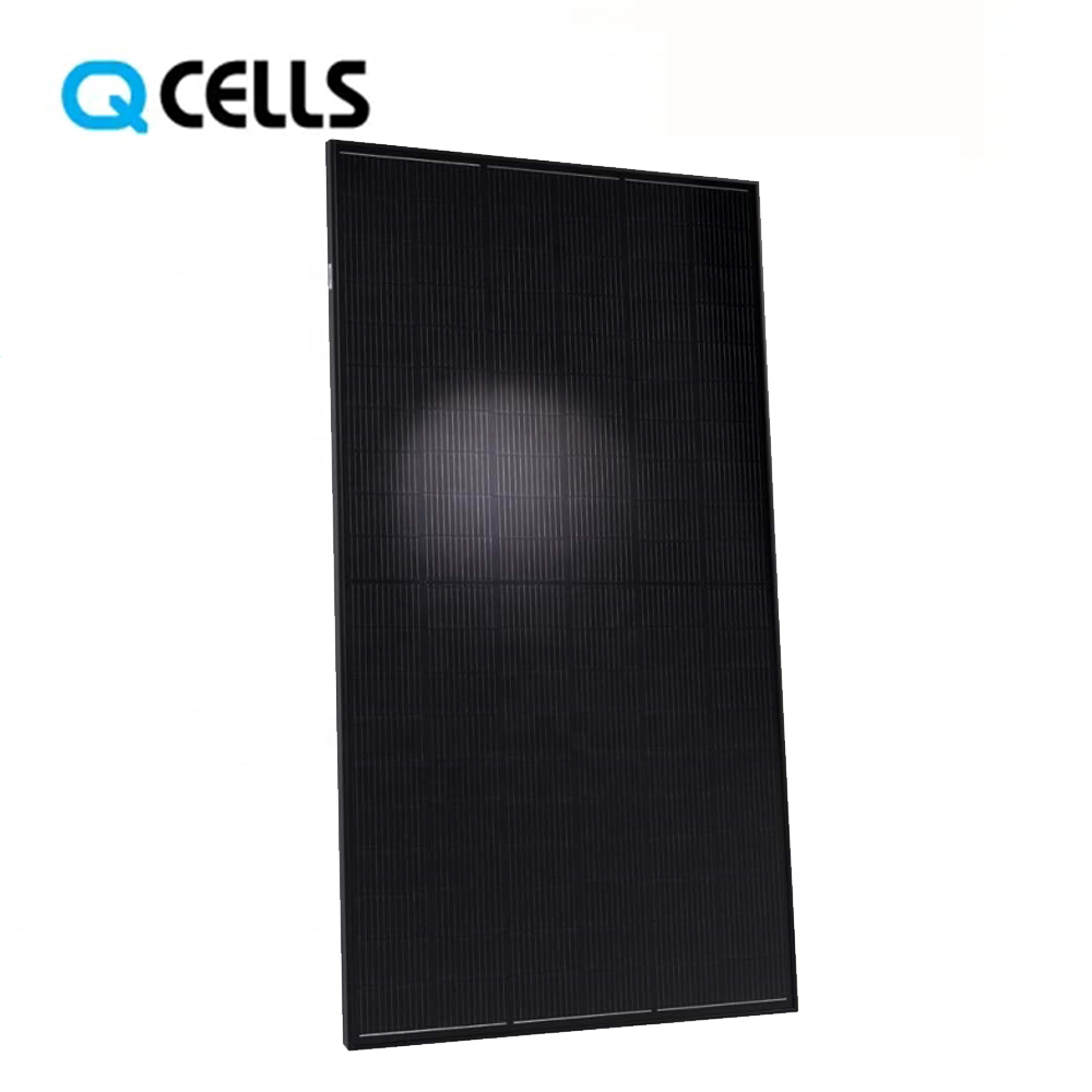 Qcell 120 ячеек 350 Вт 12bb полностью черная рамка монокристаллическая солнечная панель Европа