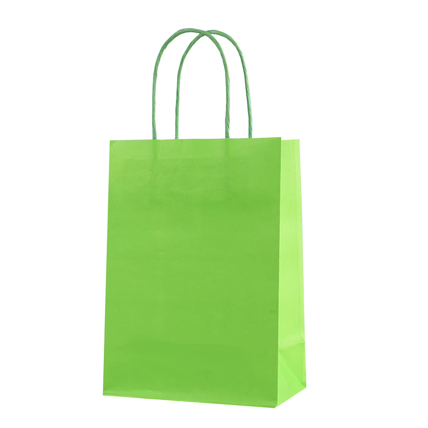 Cheap White Kraft Handle Custom Eco Friendly Wholesale Paper Bag With Own Logo