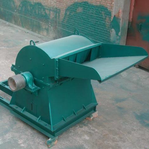 Factory supply good price coconut shell crushing machine drum wood crusher