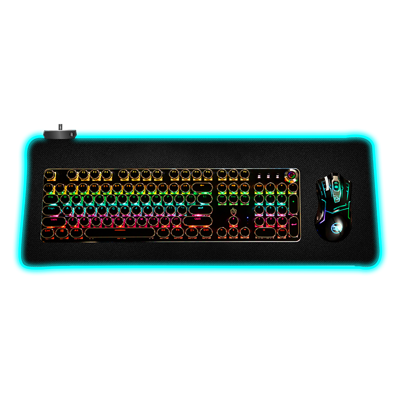 Светящийся коврик для мыши RGB Заводская цена оптовая продажа OEM/ODM большой компьютерный игровой коврик для мыши дешевый игровой коврик для мыши