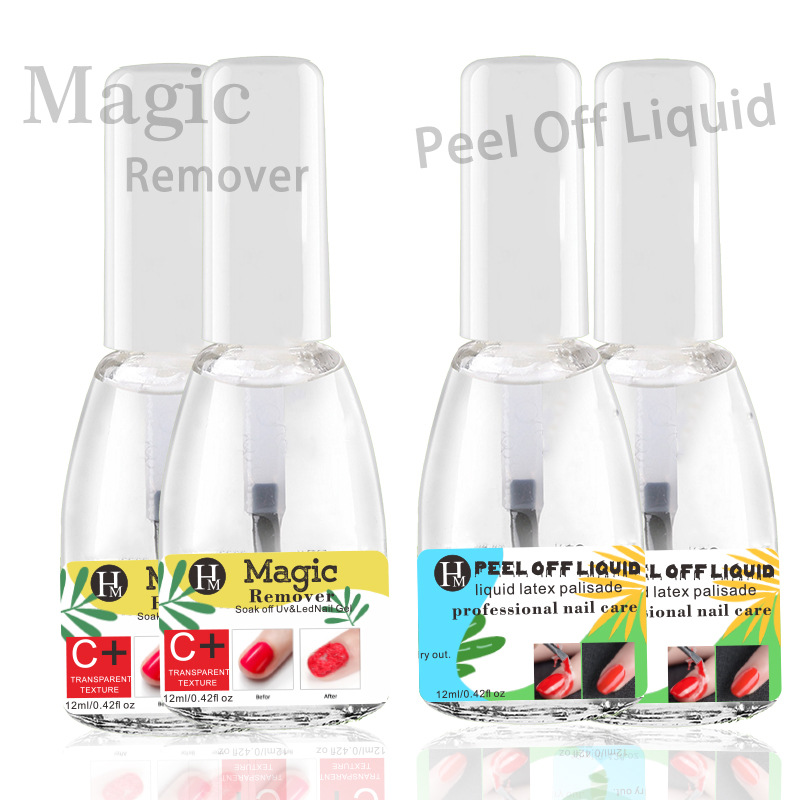 12 ml Nail Gel Magic Remover Soak off Gel Lacquer Polish Nail