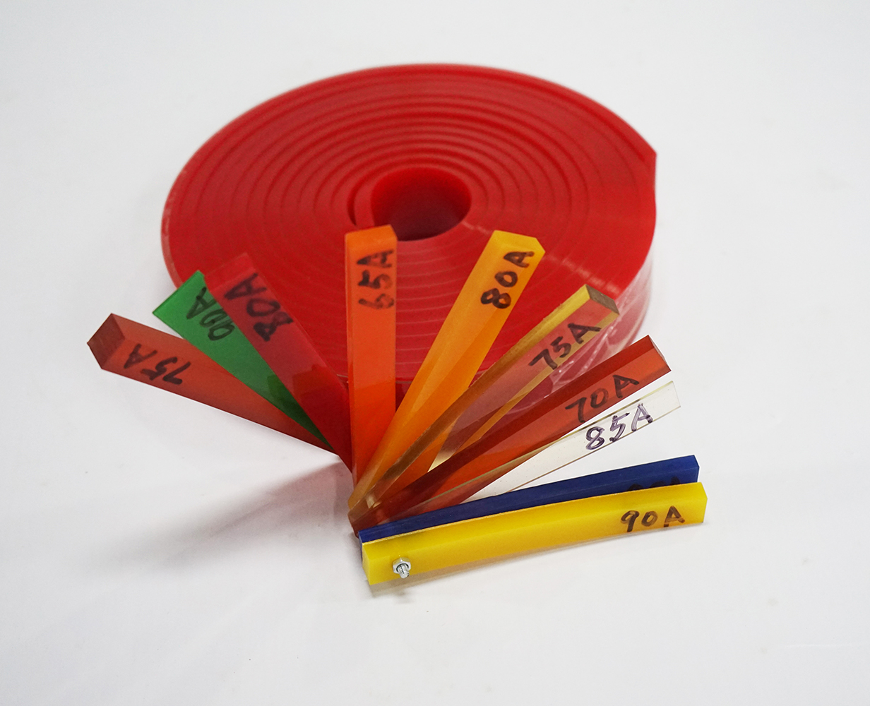 pu material in screen printing squeegee