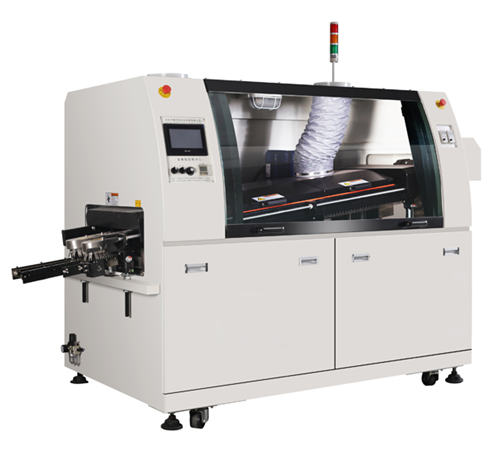 ZS-250 lead-free dual wave soldering machine  touch screen control  for DIP