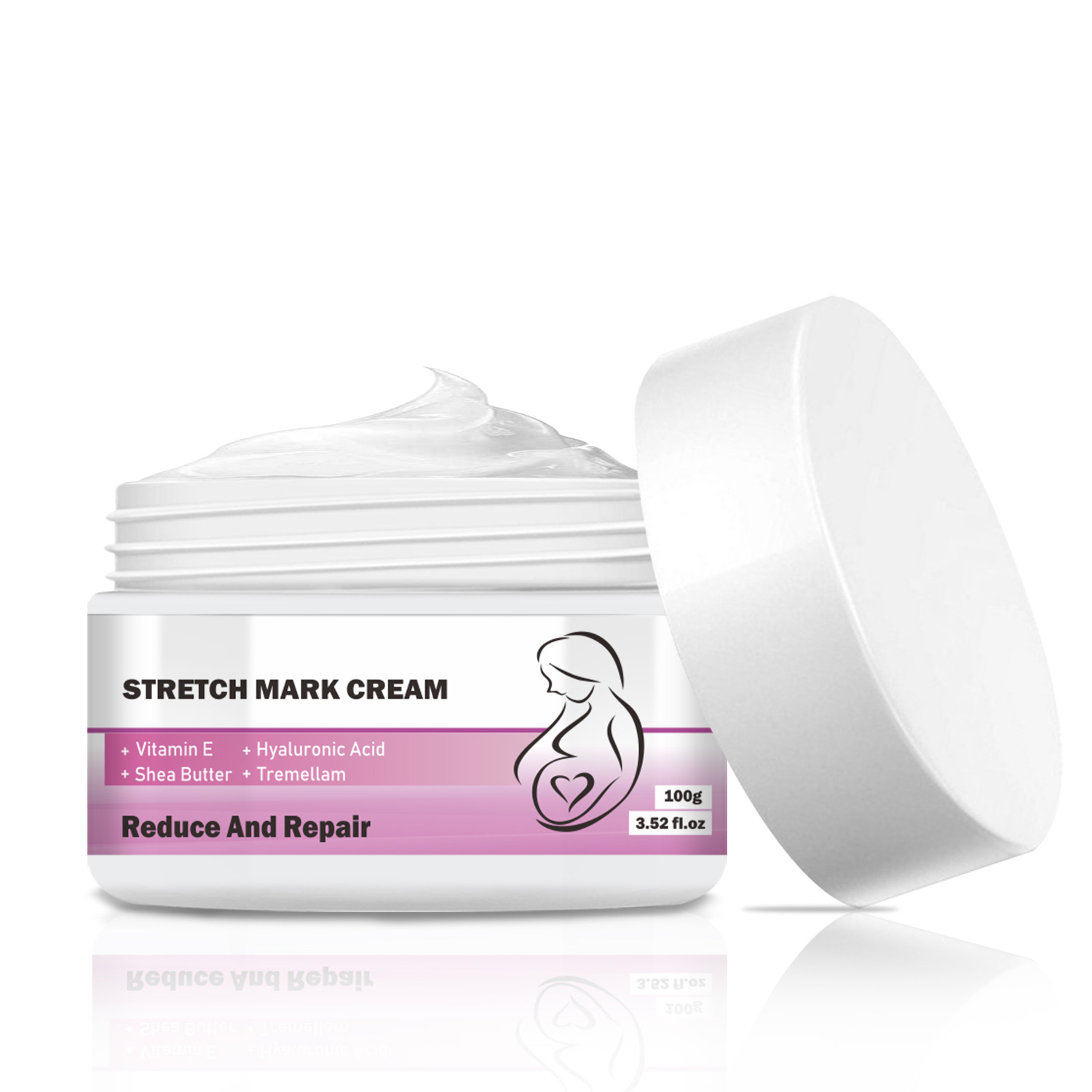 OEM/ODM Natural Organic Skin Care Anti-Aging Repair Stretch Mark Prevention Scar Body Cream