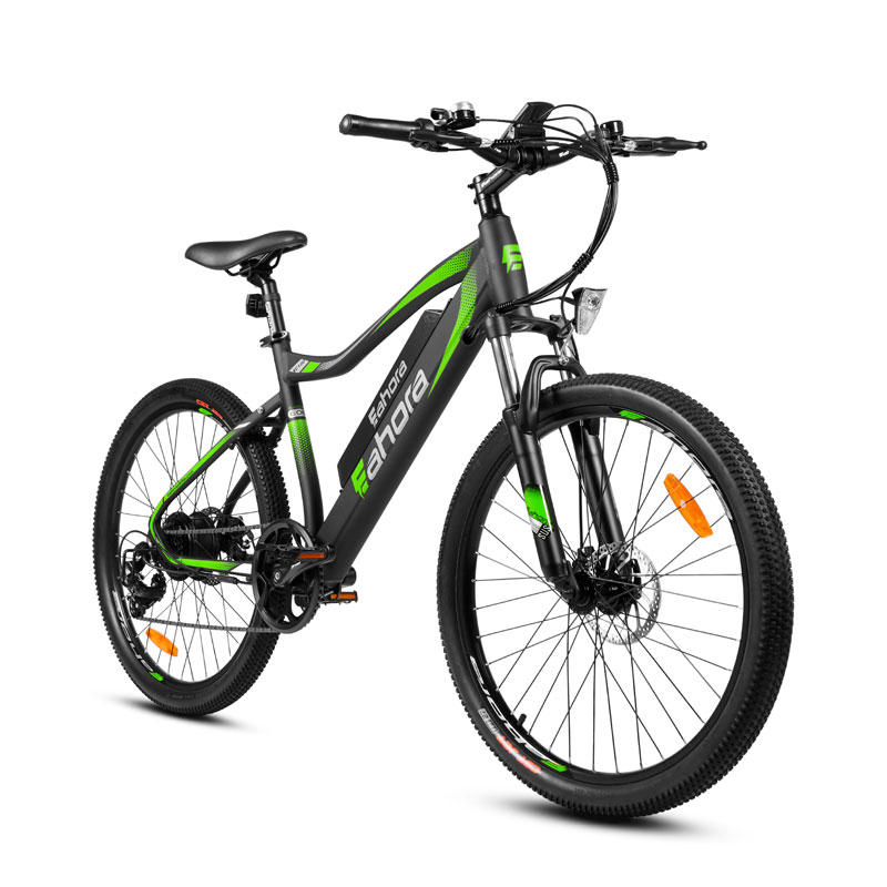 EAhora XC100, Китай, прямые продажи, логотип на заказ, 5 Вт, налобный фонарь, многофункциональный Электрический гибридный велосипед с ЖК-дисплеем