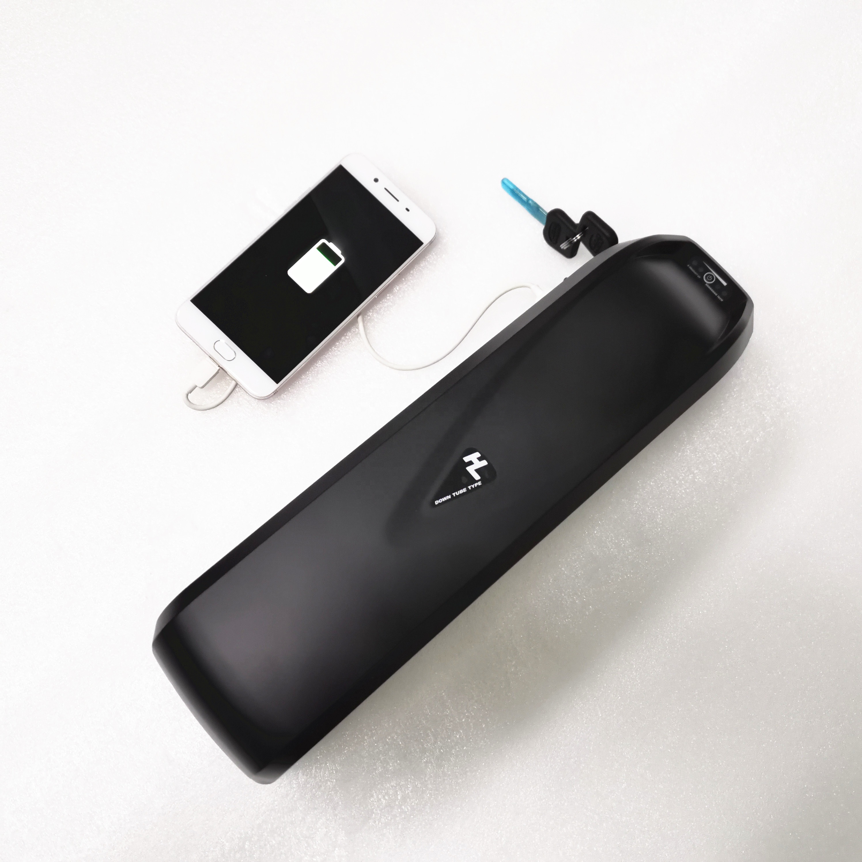 Новый hailong downtube 48v 17 ah батарея для электровелосипеда с зарядным устройством 2A 3A