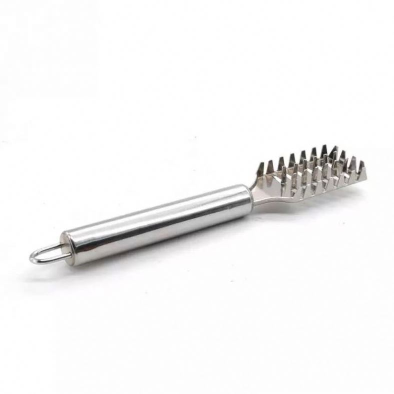 541 Fish Scale Planing Knife Kitchen Gadgets Stainless Steel Fish Scale Skin Scraper Removal Fish Bone Tweezers