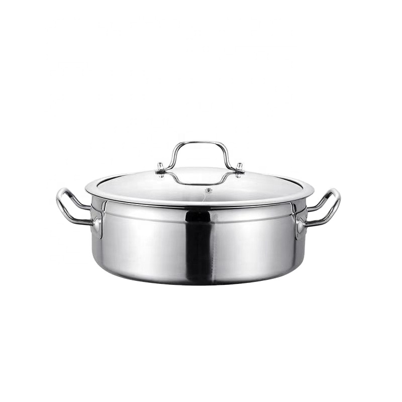 HUFA новые кастрюли и сковородки прямой формы из нержавеющей стали кухонная посуда кастрюля с ручкой