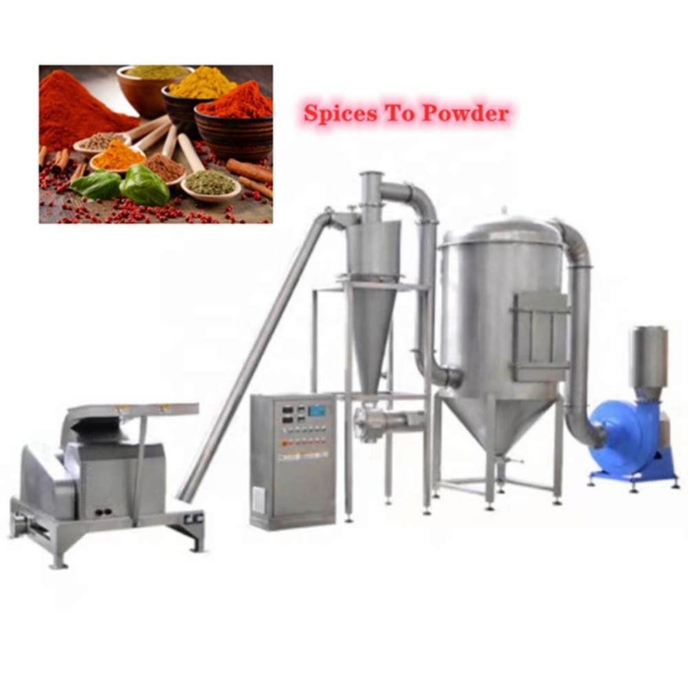 Wanda Spices Grinder Machine Chilli Pepper Turmeric Herb Grinding Machine Powder Price